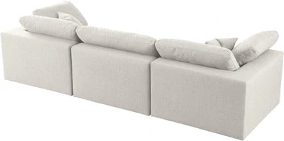 4 Seater Sofa Set : Square Arm Modular Sofa