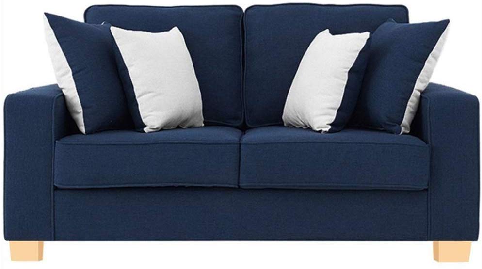 L Shape Sofa Set:- Fabric Sofa Set (Blue)