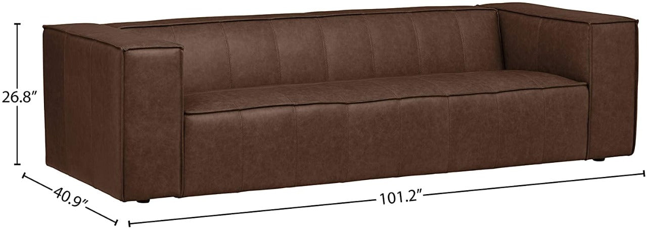 5 seater Sofa Set:- Modern Leatherette Sofa Set