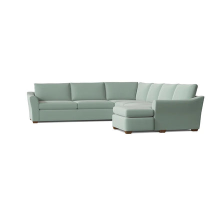 U Shape Sofa Set: 135" Sofa & Chaise Soft Set