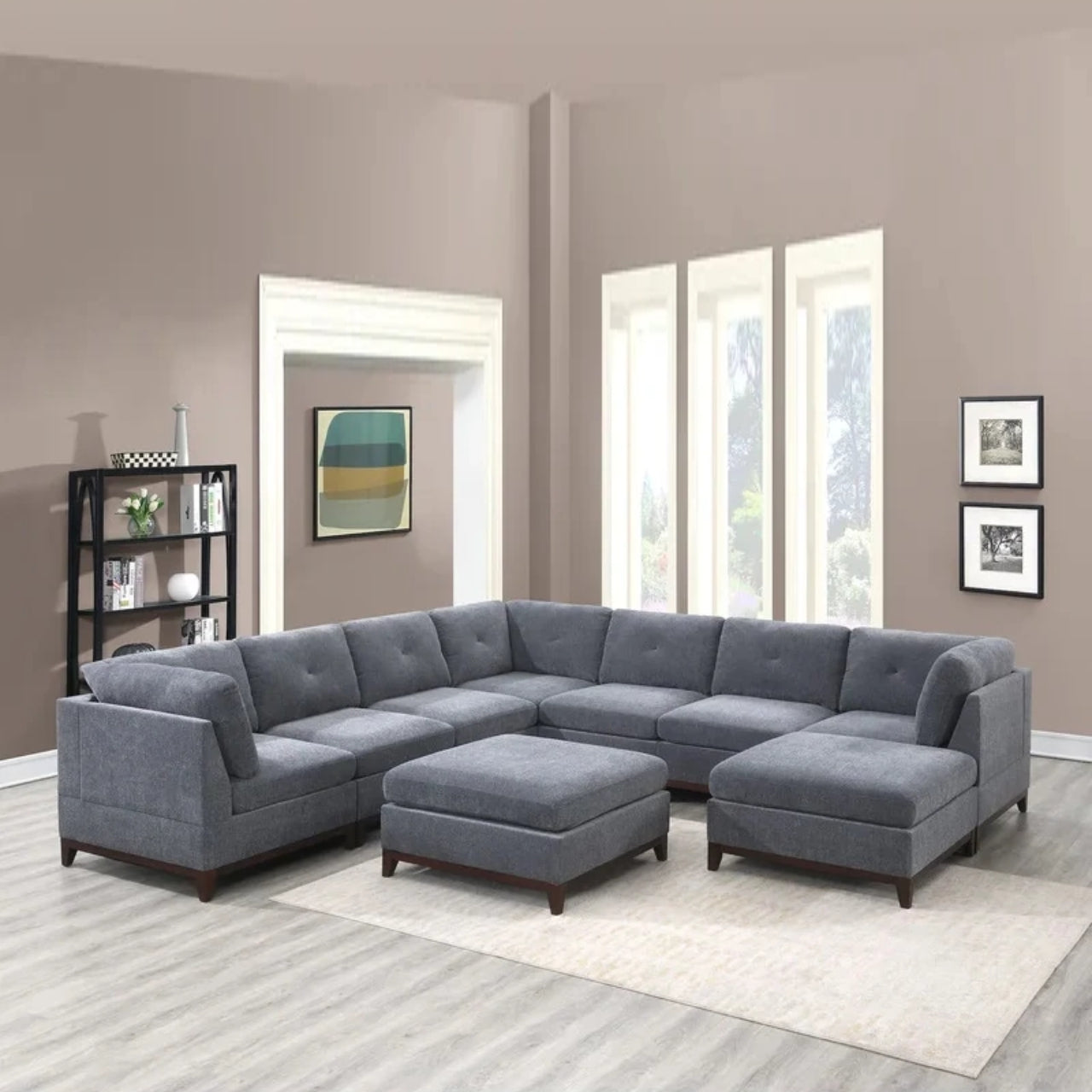 7 Seater Sofa Set: Corner Sectional Sofa Set – Gkw Retail
