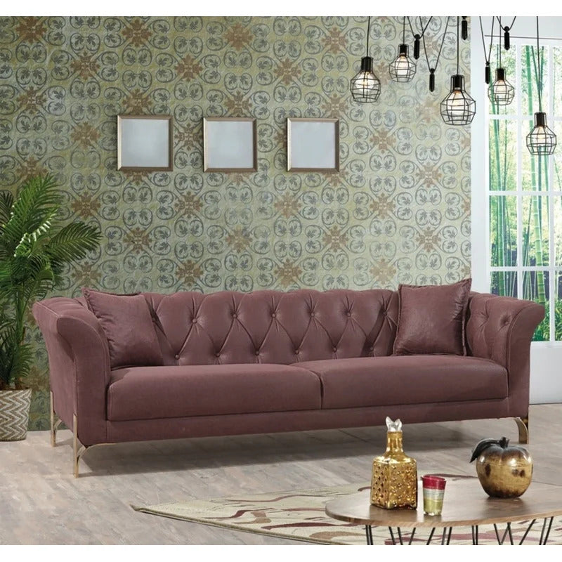 8 Seater Sofa Set: 2 Pieces Living Room Sofa Set