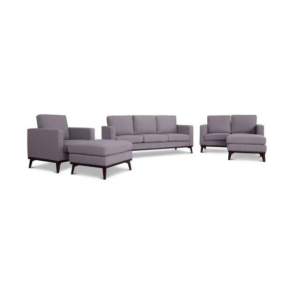 8 Seater Sofa Set: 5 Piece Standard Living Room Set