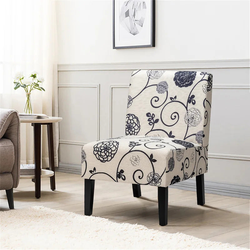Accent Chair: 20.5'' Wide Linen Side Chair