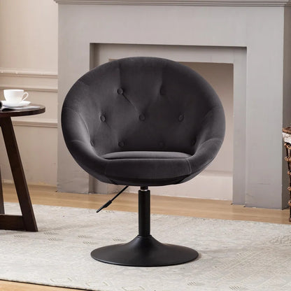 Accent Chair: 26.7'' Wide Tufted Velvet Chair