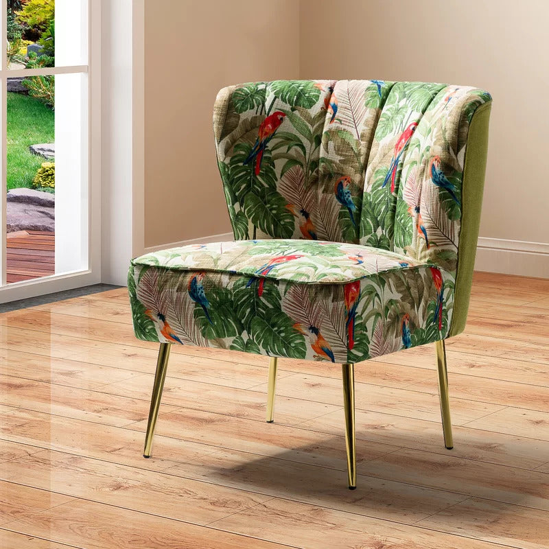 Accent Chair: 26'' Wide Tufted Side Chair