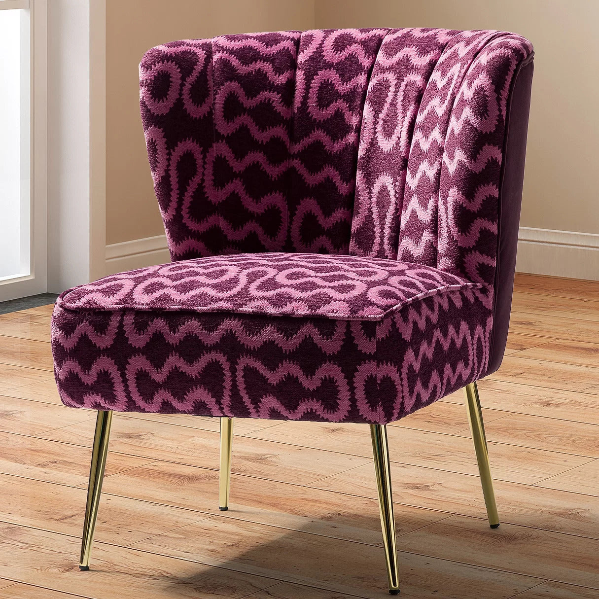 Accent Chair: 26'' Wide Tufted Side Chair