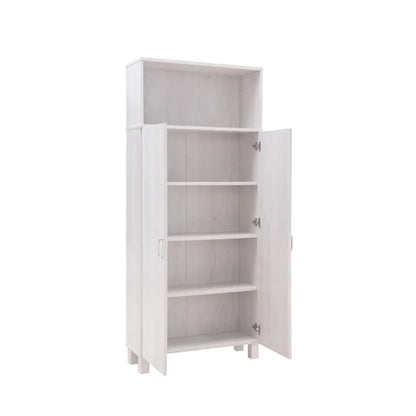 Almirah: 5 Shelves White Oak Almirah