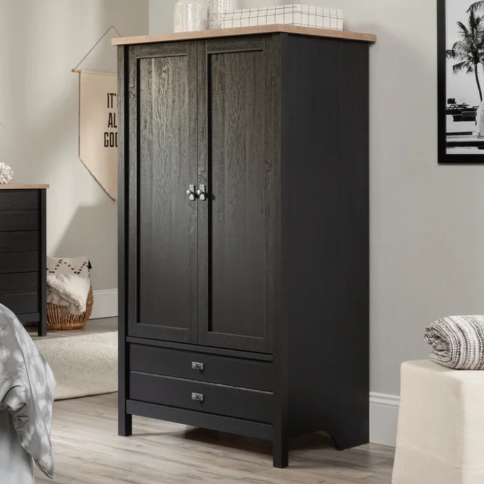 Almirah: Adjustable Interior Shelves Wardrobe