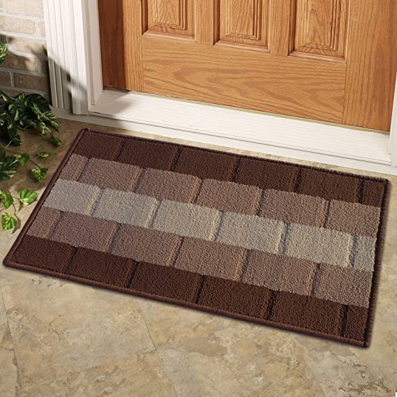 Doormats: Anti Slip Floor Door Mat in Home Kitchen Office Entrance Mats