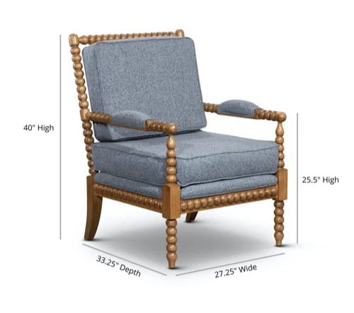 Armchair : Anny  27.75'' Wide Armchair