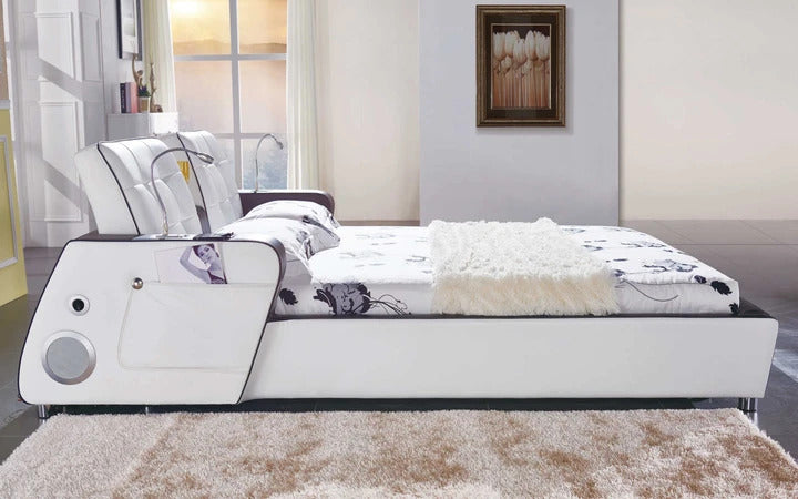 BED: Brand Tech Smart Modern Leatherette Bed