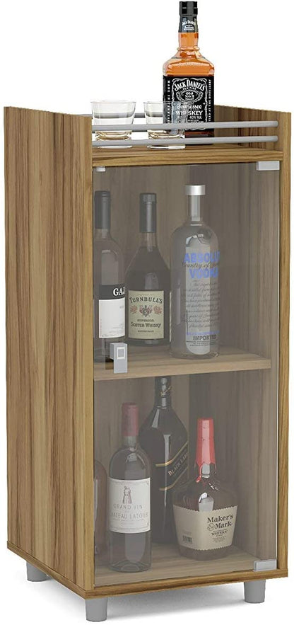 Bar Cabinet: Classic Mini Bar Brown 