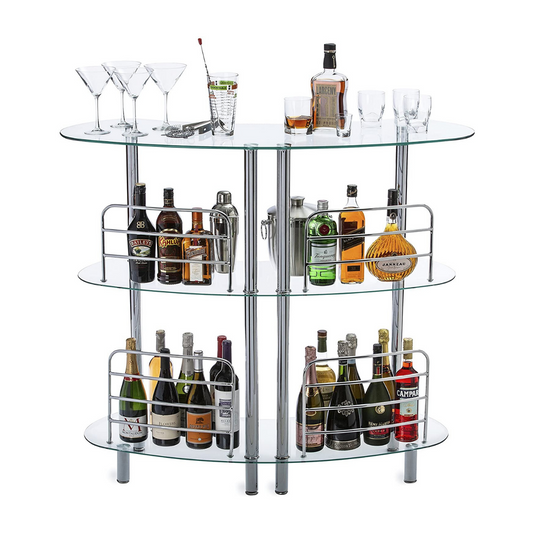 Bar Cabinet: Contemporary Modern Home Liquor Bar
