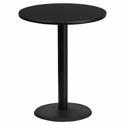 Bar Table: 36 in. Round Laminate Bar Height Pub Table