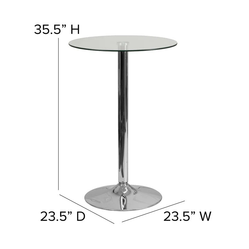 Bar Table: Counter Height 35.5'' Pub Table