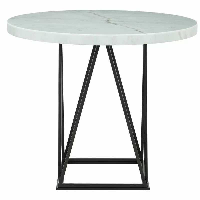 Bar Table: Counter Height 42'' Pedestal Bar Table