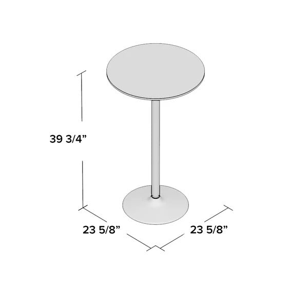 Bar Table: Round Bar Table