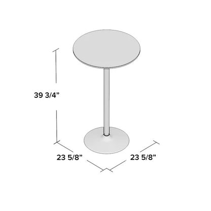 Bar Table: Round Bar Table