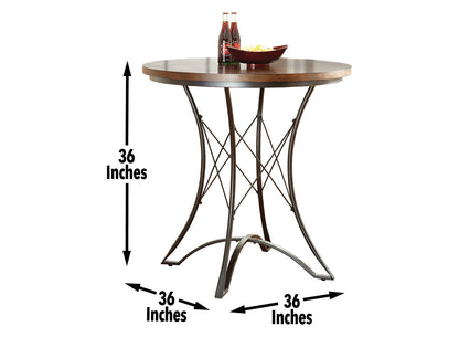 Bar Table: Round Counter Height Pub Table