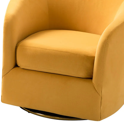 Barrel Chair: 31.5'' Wide Velvet Barrel Chair (Set of 2)