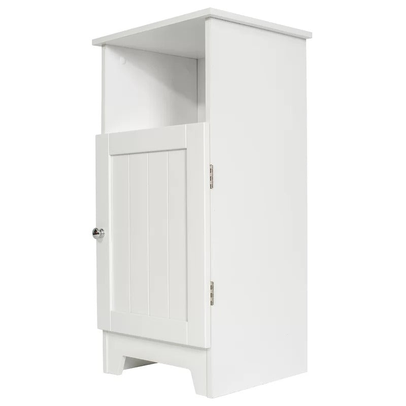 Bathroom Cabinets: 13.38'' W x 27.63'' H x 11.75'' D Free-Standing Bathroom Cabinet