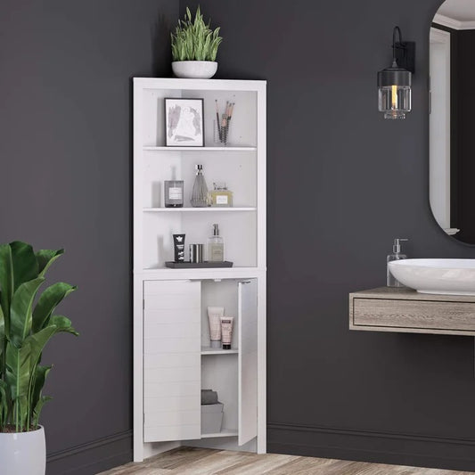 Bathroom Linen Cabinets: 23.31'' W x 63.88'' H x 11.19'' D Linen Cabinet