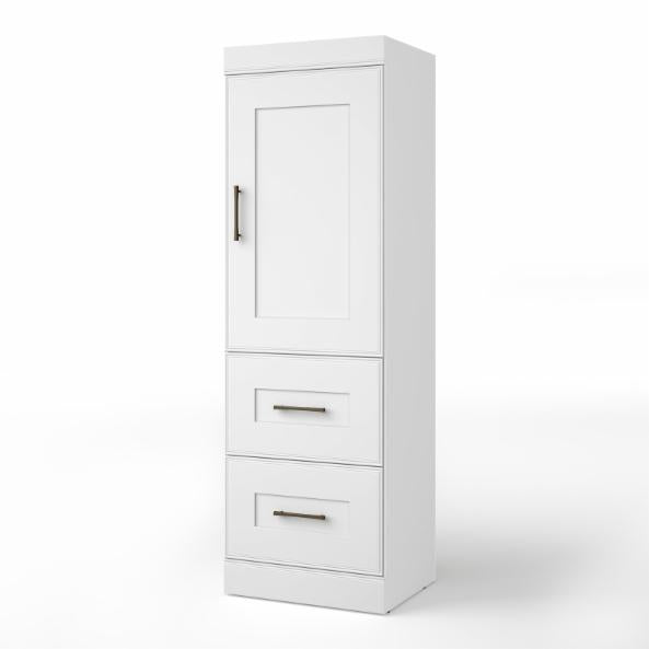 Bathroom Linen Cabinets: 2 Drawer Storage Cabinet