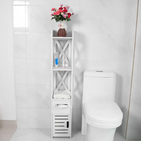 Bathroom Linen Cabinets:8.85'' W x 47.24'' H x 8.66'' D Linen Cabinet