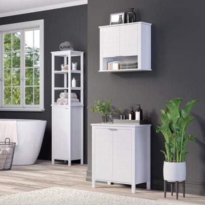Bathroom Linen Cabinets: White Linen Cabinet