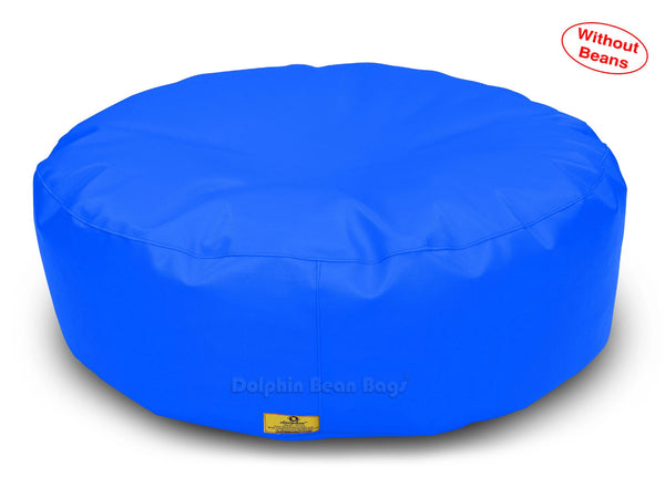 Bean Bag:  Round Floor Cushions Cover ( Without Beans)