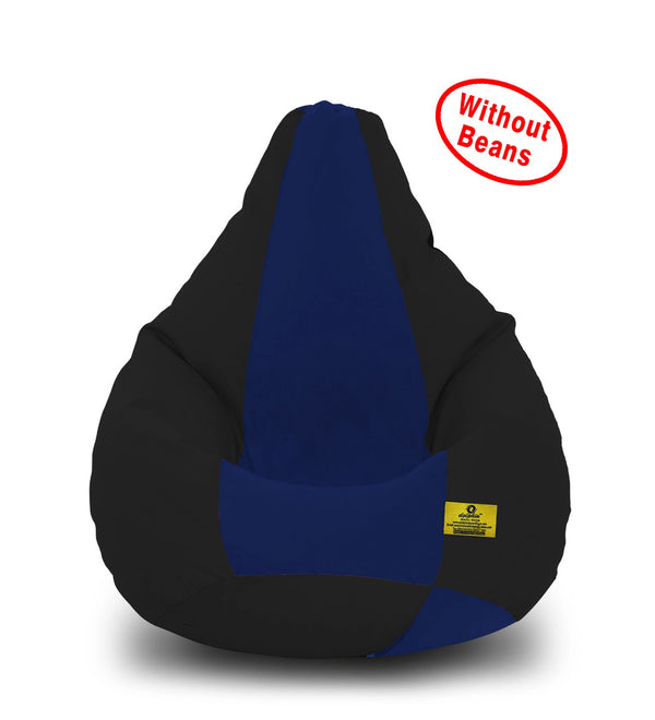 Bean Bag XL BLACK&N.BLUE BEAN BAG-COVERS(Without Beans)