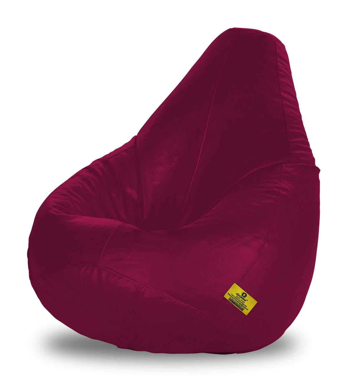 Bean Bag : XXL BEAN BAG-MAROON - Filled (With Beans)