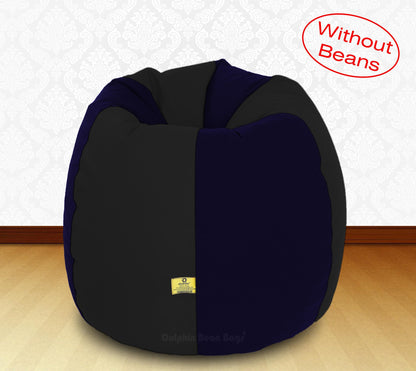 Bean Bag XXL BLACK N.BLUE-FABRIC-COVERS(WITHOUT BEANS)