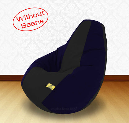 Bean Bag XXL BLACK N.BLUE-FABRIC-COVERS(WITHOUT BEANS)