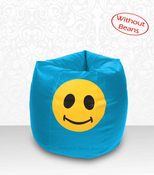 Bean Bag: XL Bean Bag Cute-Smiley-Cover (Without Beans)
