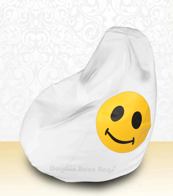 Bean Bag : XXL Bean Bag Cute-Smiley-FILLED (with Beans)