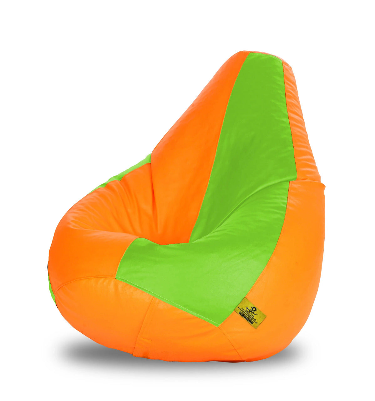 Bean Bag : XXL F.GREEN&ORANGE BEAN BAG-FILLED(With Beans)