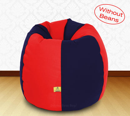 Bean Bag XXL RED N.BLUE-FABRIC-COVERS(WITHOUT BEANS)