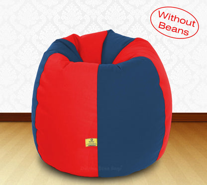 Bean Bag XXL RED R.BLUE-FABRIC-COVERS WITHOUT BEANS