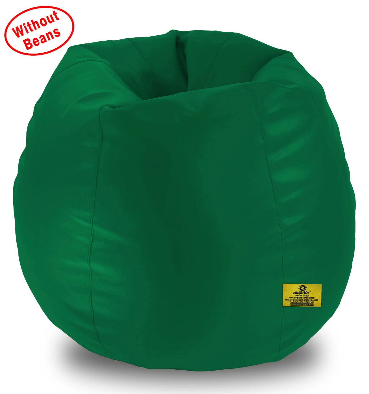 Bean Bag: XXXL Bean Bag Bottel Green Cover (Without Beans).