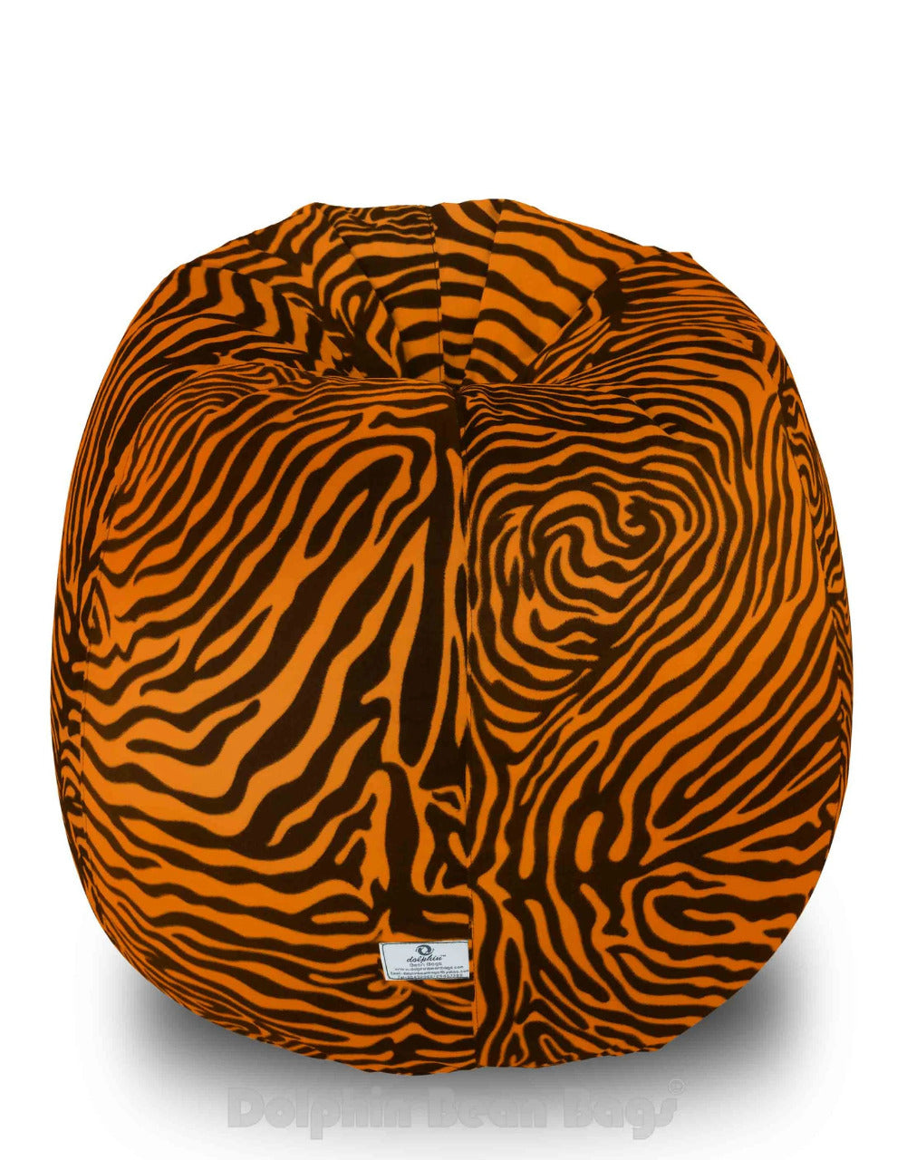 Bean Bag : XXXL Golden Zebra-FABRIC-FILLED & WASHABLE (with Beans)