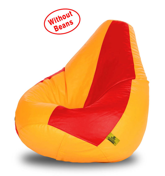 Bean Bag XXXL RED&YELLOW BEAN BAG-COVERS(Without Beans)