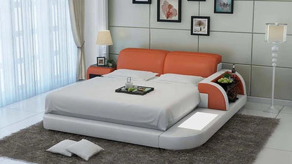 Bed HUNK Platform Bed with Storage