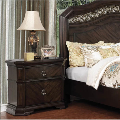 Bedroom Set: Beautiful Upholstered Configurable Bedroom Set