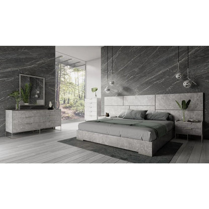 Bedroom Set: Modern Grey Bedroom Set