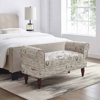 Benches : Classic Lillian Bench, Linen