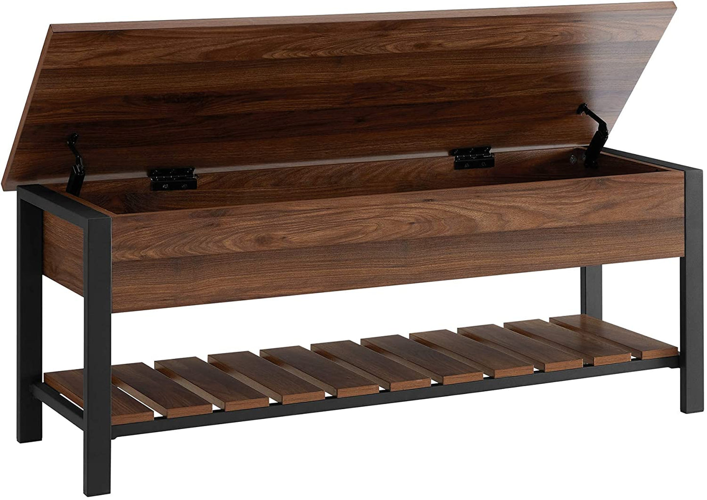 Benches: Lift Top Entry Bench with Bottom Rack