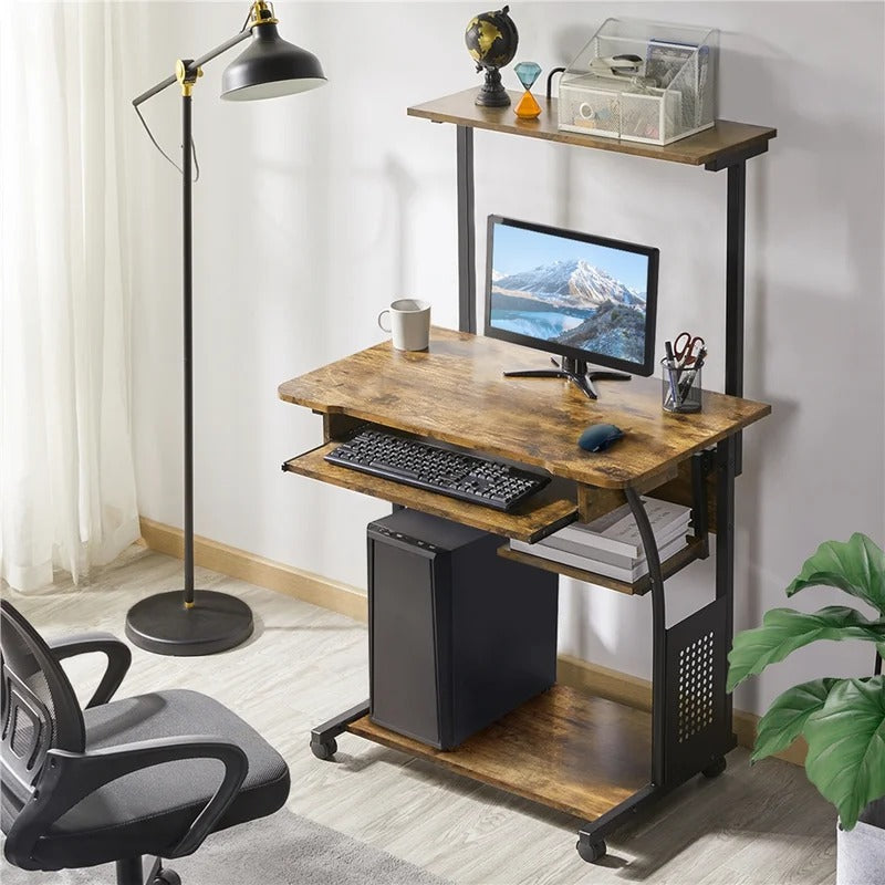 Computer Table: Big Size Wooden Desk