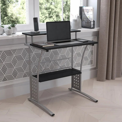Computer Table: Black 28'' Computer Desk